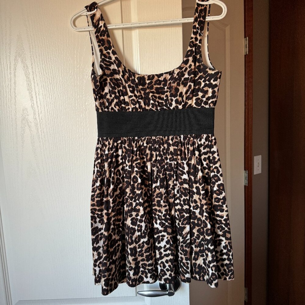 Necessary Objects Animal Print Dress Size S